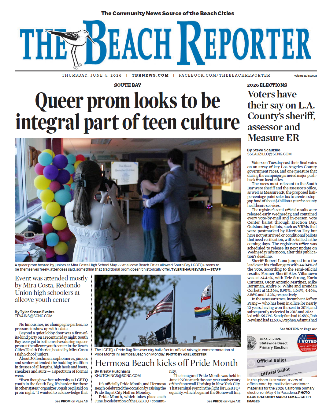 South Bay's first Queer Prom — Front page