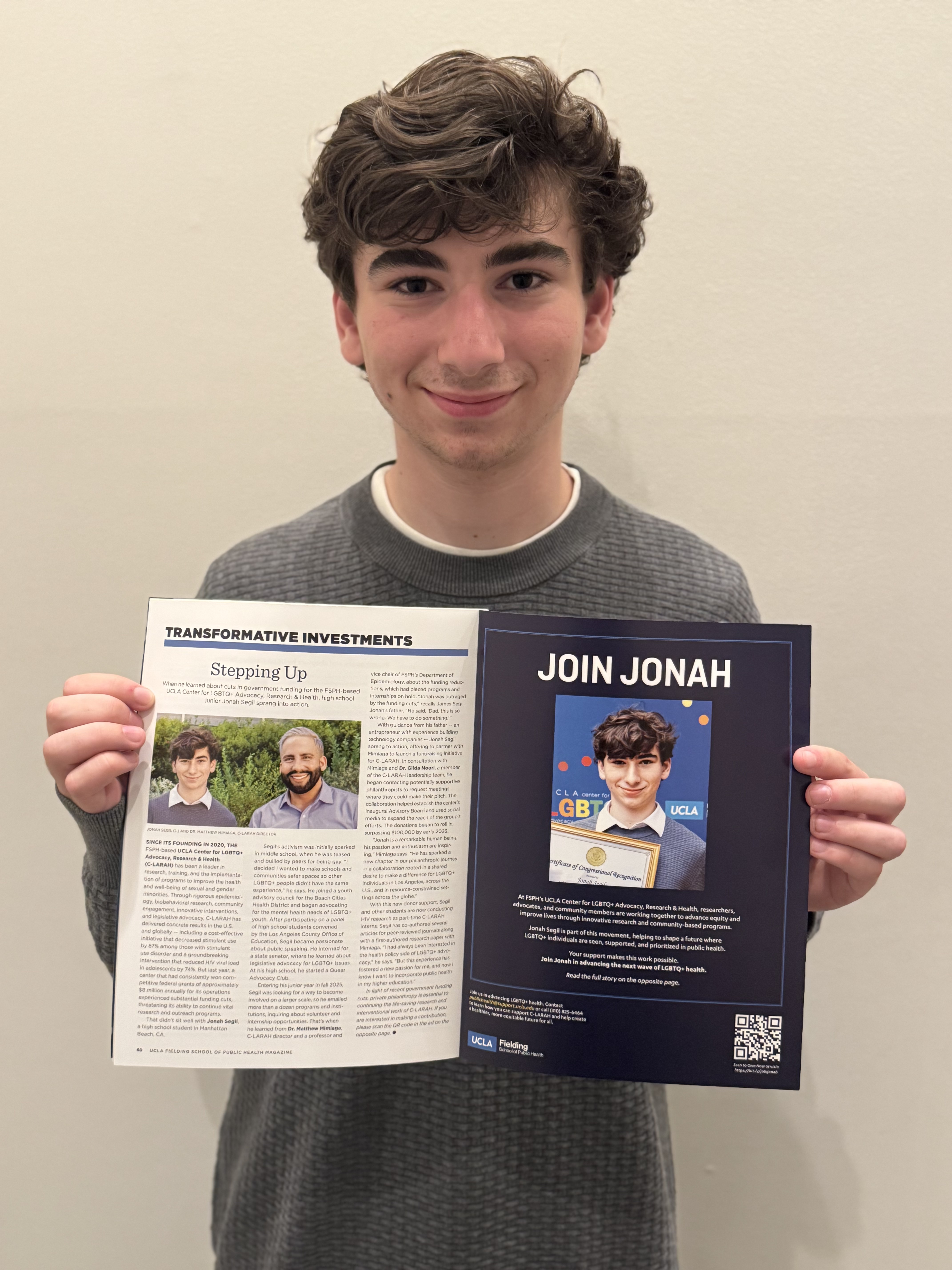 Transformative Investments: Stepping Up — Join Jonah campaign
